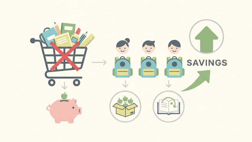How to Save Money on Back to School Supplies for Multiple Kids
